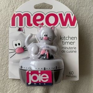 Meow Cat 60-Minute Kitchen Timer